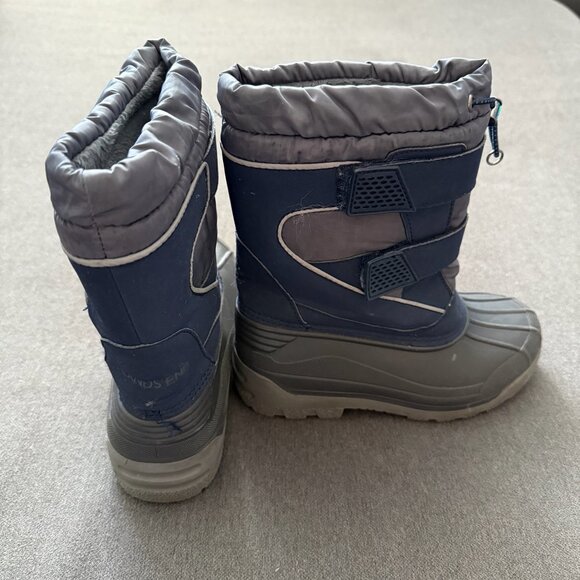 Lands' End Kids Waterproof Snow boots Size 2M - EUC - Picture 7 of 9